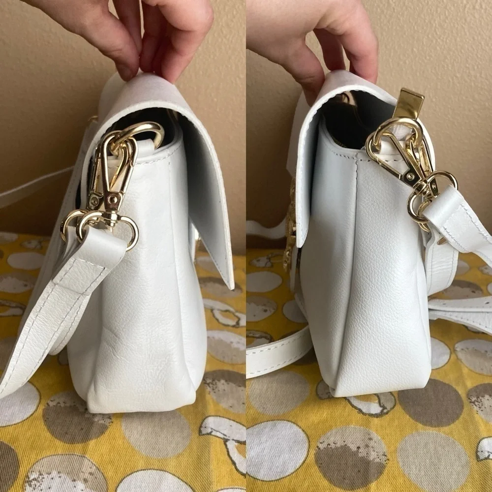 House of Harlow 1960 white snake crossbody bag - Picture 14 of 16